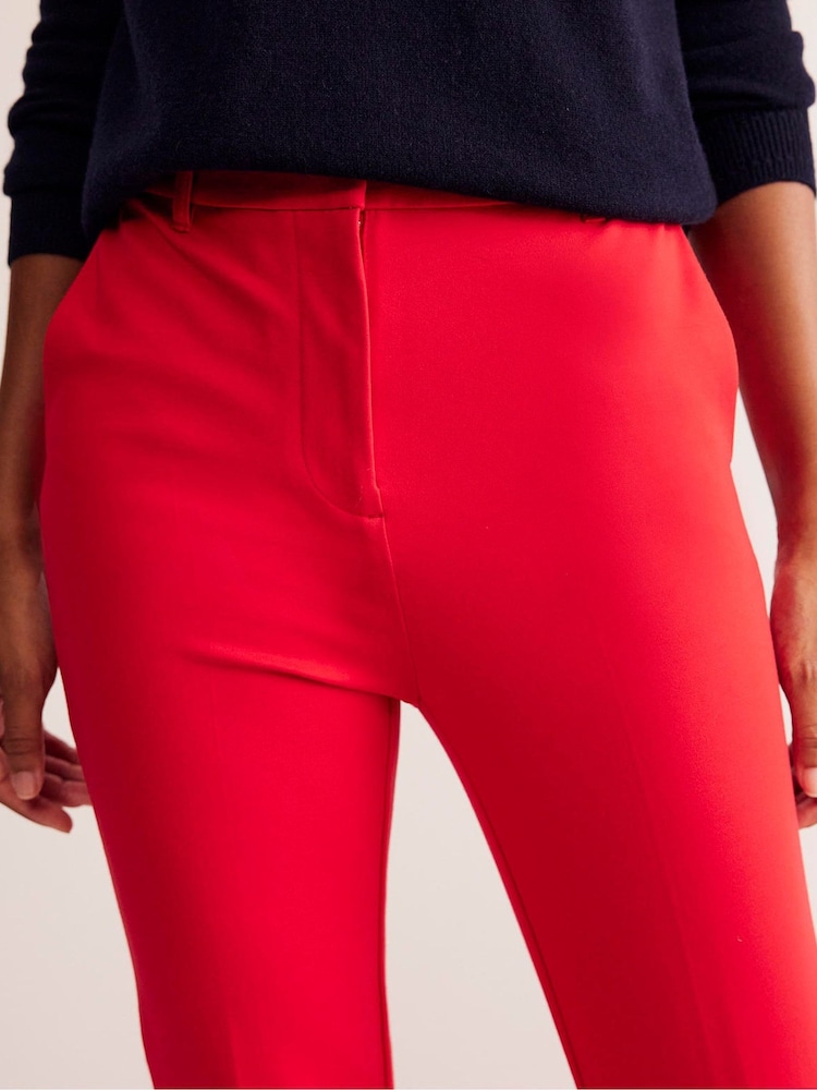 Boden Red Light Petite Highgate Ponte Trousers - Image 2 of 5