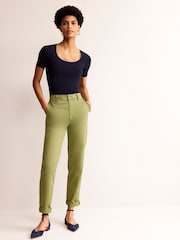 Boden Blue Double Layer Scoop T-Shirt - Image 4 of 5