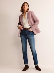 Boden Cream Caroline Jersey Shirt - Image 4 of 5