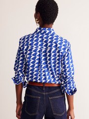 Boden Blue Sienna 100% Cotton Shirt - Image 3 of 5