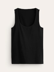 Boden Black Double Layer Scoop Neck Vest - Image 5 of 5
