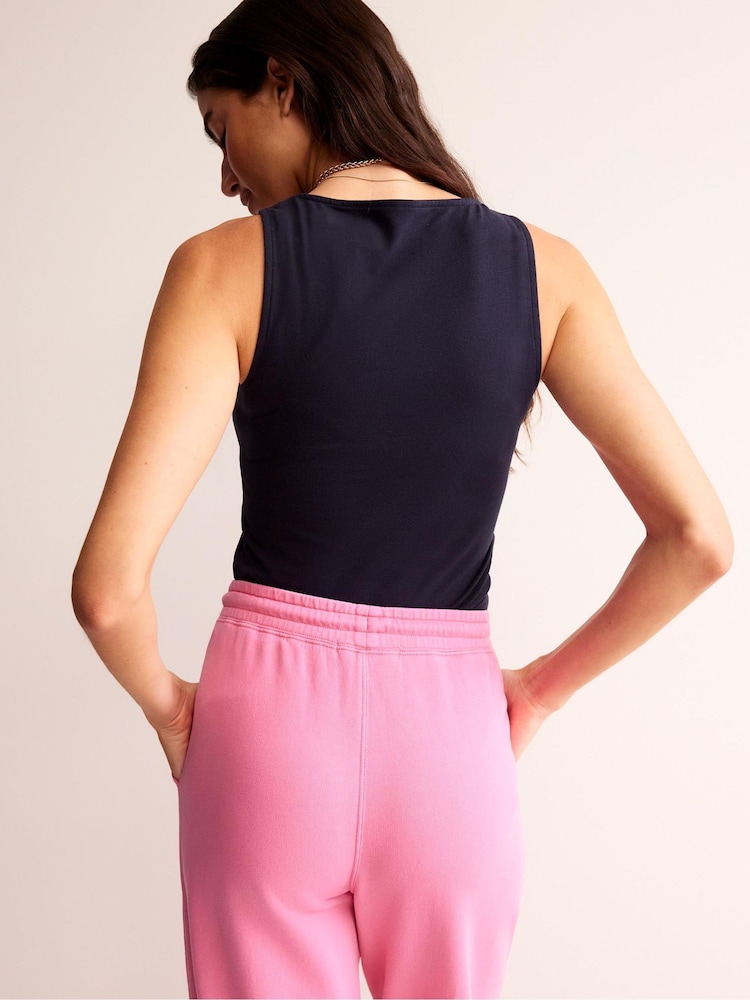 Boden Blue Double Layer Scoop Neck Vest - Image 2 of 5