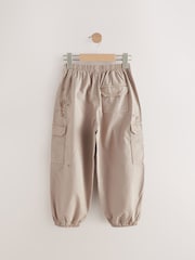 Stone Embroidered Parachute 100% Cotton Trousers - Image 2 of 5