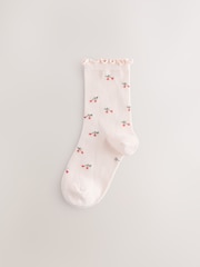 Multi 5 Pack Cotton Rich Ruffle Ankle socks - Image 6 of 9