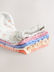 Multi 5 Pack Cotton Rich Ruffle Ankle socks - Image 8 of 9