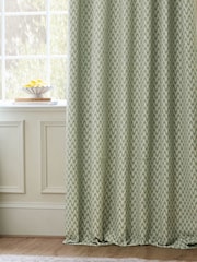 Sanderson Sage Hutton Woven Jacquard Pencil Pleat Curtain - Image 4 of 5