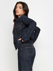 PixieGirl Petite Indigo Blue 100% Cotton Denim Jacket - Image 3 of 5