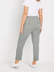 M&Co Grey Petite Cargo Trousers - Image 3 of 5
