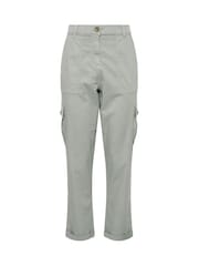 M&Co Grey Petite Cargo Trousers - Image 5 of 5