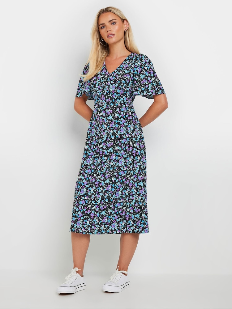 M&Co – Fit-and-Flare-Kleid in Petite-Größe - Bild 2 von 5 M&Co – Fit-and-Flare-Kleid in Petite-Größe - Bild 2 von 5
