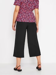 M&Co Black Petite Ocean Crepe Soft Culottes - Image 2 of 5