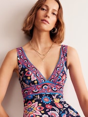 Boden Orange Porto V-Neck Swimsuit - Image 3 of 7