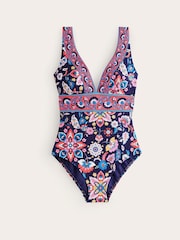 Boden Orange Porto V-Neck Swimsuit - Image 6 of 7