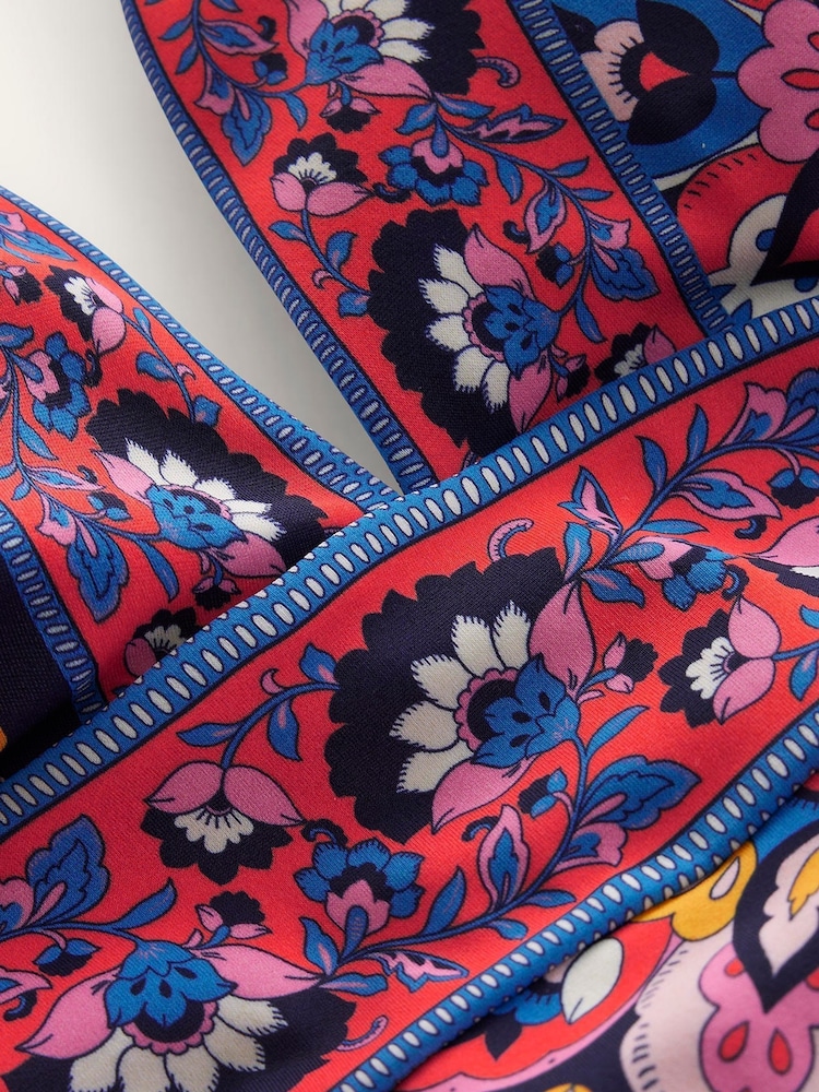 Boden Orange Porto V-Neck Swimsuit - Image 7 of 7 Boden Orange Porto V-Neck Swimsuit - Image 7 of 7