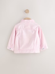 Pink Denim 100% Cotton Jacket - Image 2 of 5