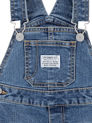 Levi's® Blue Baby Logo Denim Dungarees - Image 5 of 8