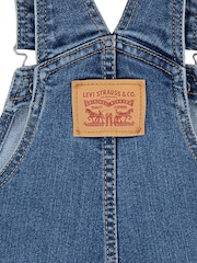 Levi's® Blue Baby Logo Denim Dungarees - Image 6 of 8