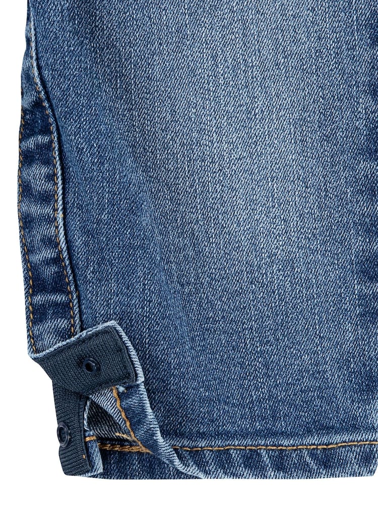 Levi's® Blue Baby Logo Denim Dungarees - Image 8 of 8 Levi's® Blue Baby Logo Denim Dungarees - Image 8 of 8