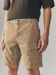 Stone Stone Cargo 100% Cotton Shorts - Image 1 of 9