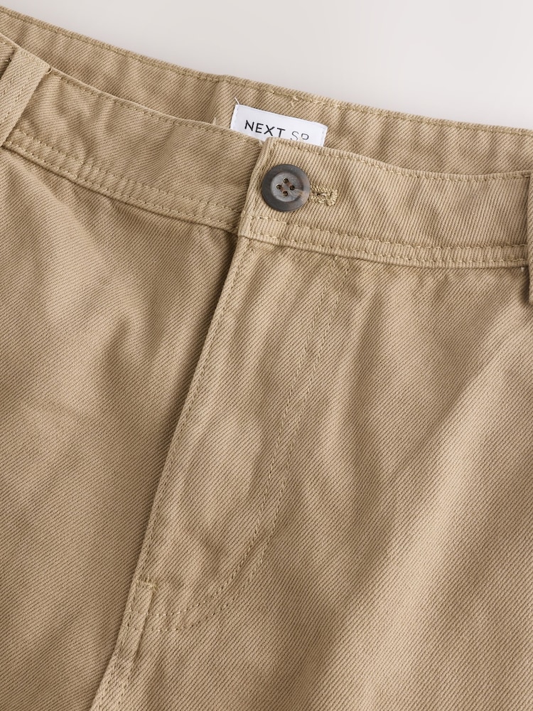 Stone Stone Cargo 100% Cotton Shorts - Image 9 of 9