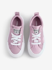 Converse Pink Junior Chuck Taylor Cruise Ox Trainers - Image 3 of 8