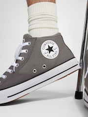 Converse Grey Chuck Malden Street Trainers - Image 3 of 11