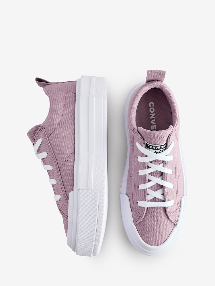 Converse Pink Youth Chuck Taylor Cruise Ox Trainers - Image 4 of 9