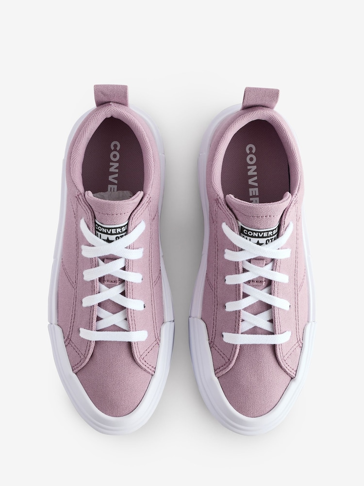 Converse Pink Youth Chuck Taylor Cruise Ox Trainers - Image 5 of 9