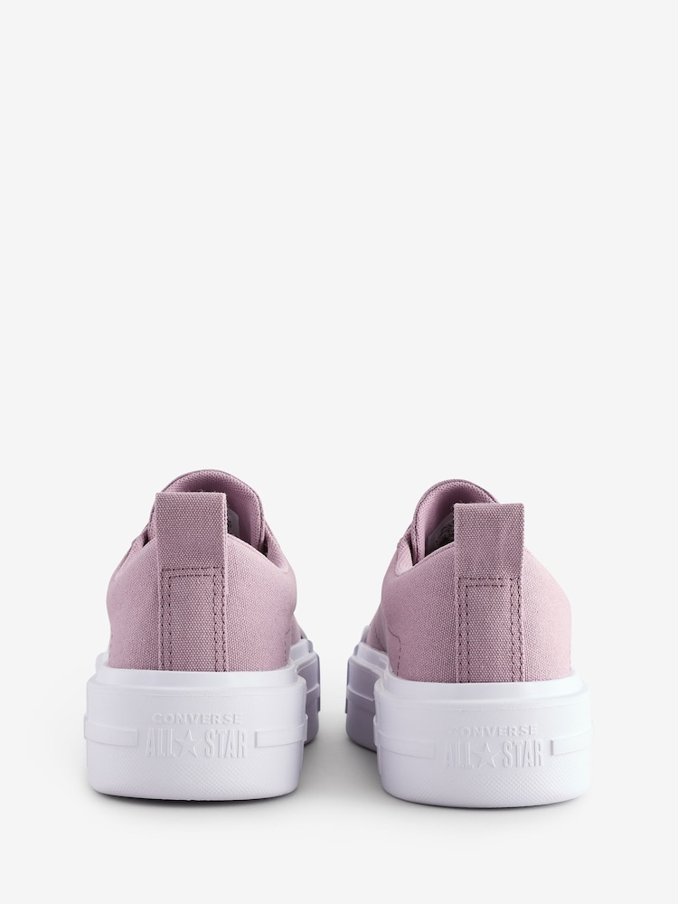 Converse Pink Youth Chuck Taylor Cruise Ox Trainers - Image 6 of 9