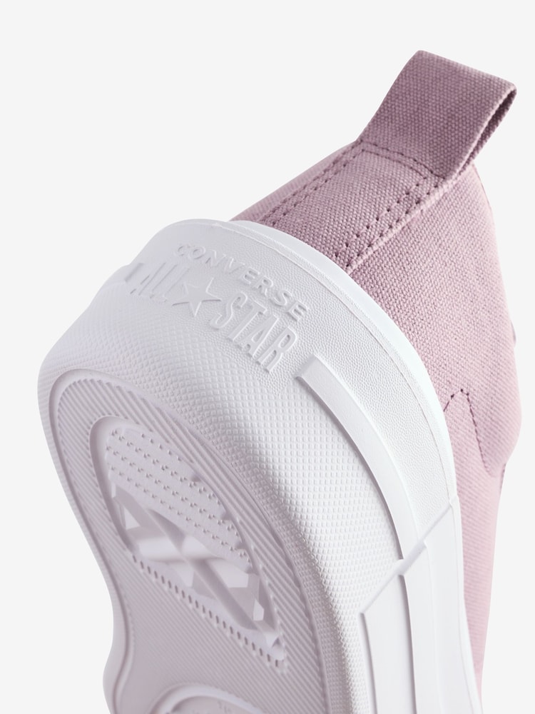 Converse Pink Youth Chuck Taylor Cruise Ox Trainers - Image 8 of 9