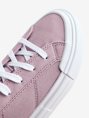 Converse Pink Youth Chuck Taylor Cruise Ox Trainers - Image 9 of 9