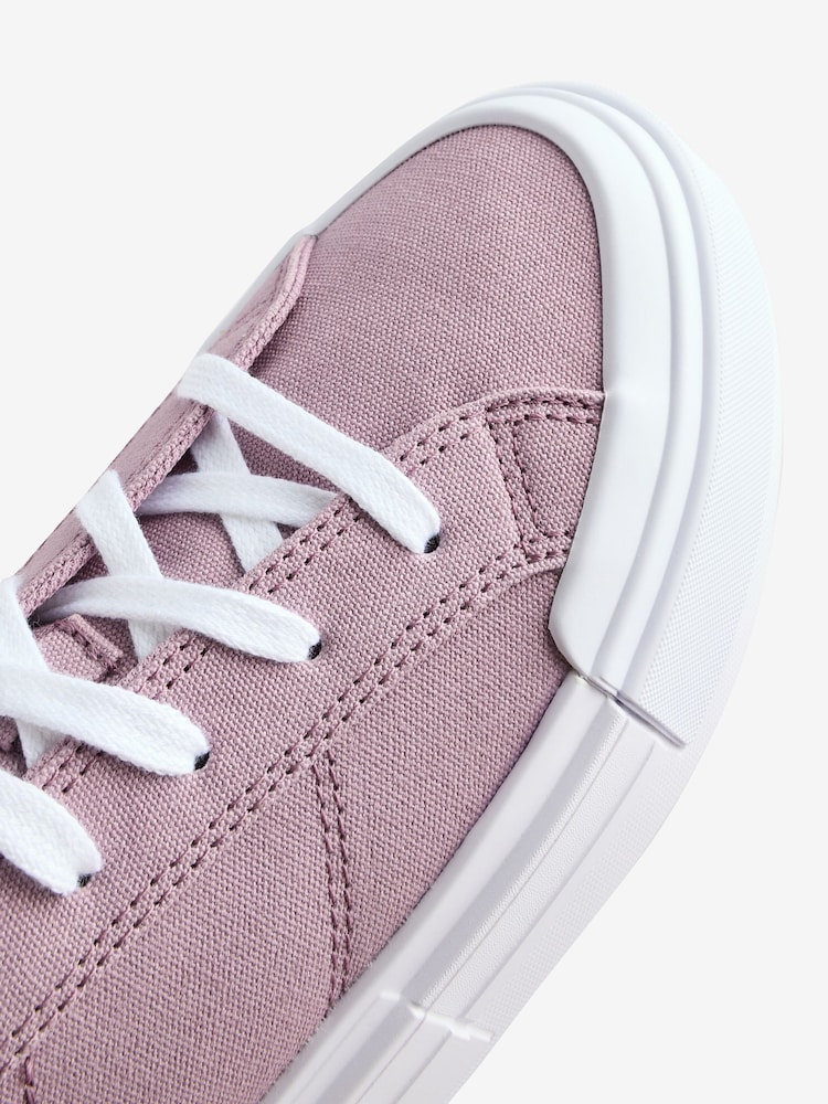 Converse Pink Youth Chuck Taylor Cruise Ox Trainers - Image 9 of 9