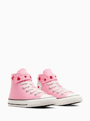 Розовый - Высокие детские кеды Converse 1V - Image 4 of 11
