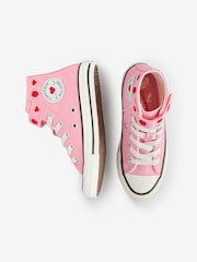 Розовый - Высокие детские кеды Converse 1V - Image 5 of 11