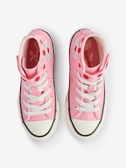 Розовый - Высокие детские кеды Converse 1V - Image 7 of 11