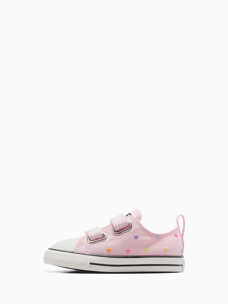 Converse Pink Chuck Ox 2V Infant Trainers - Image 2 of 9