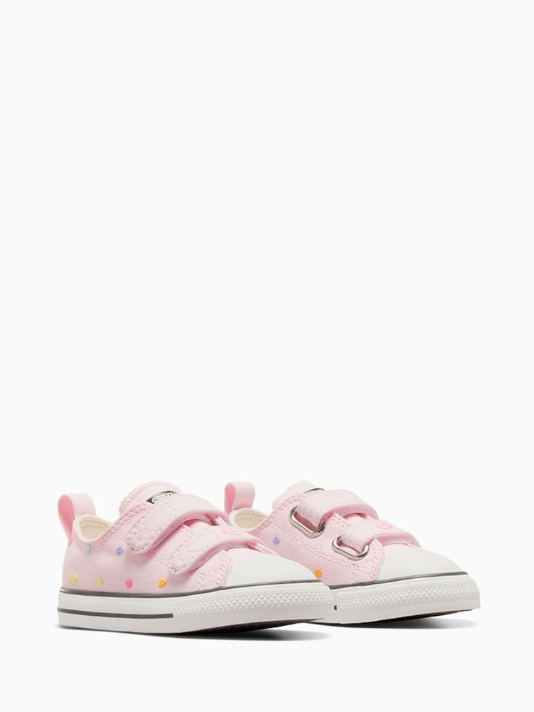 وردي - حذاء رياضي للأطفال الصغار Chuck Ox 2V من Converse  - Image 3 of 9