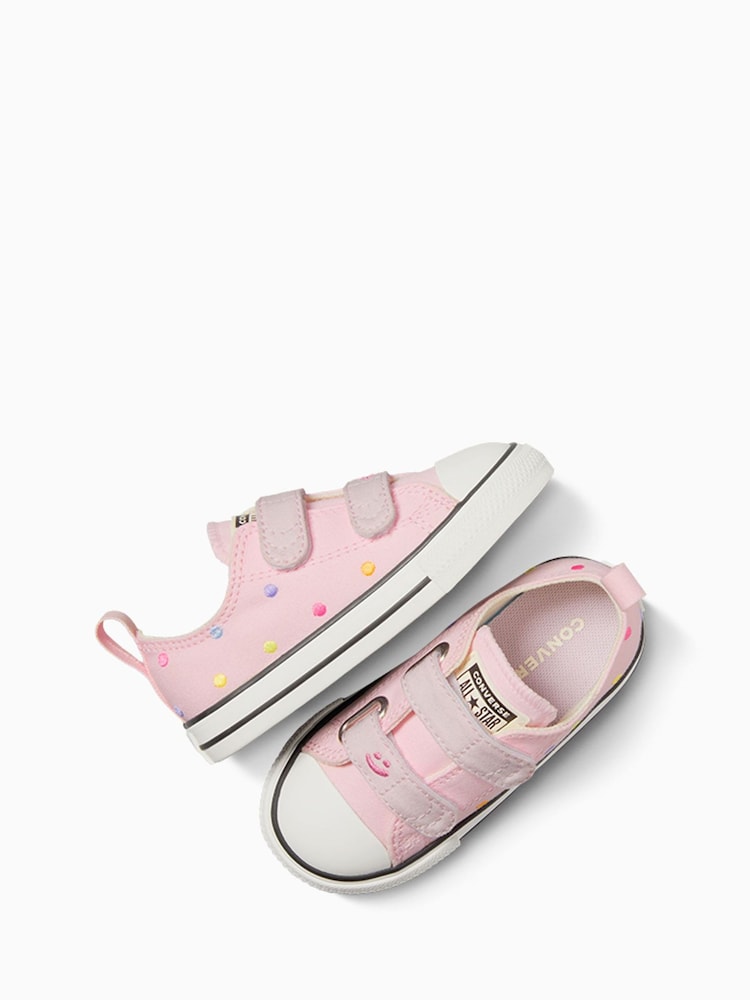 وردي - حذاء رياضي للأطفال الصغار Chuck Ox 2V من Converse  - Image 6 of 9