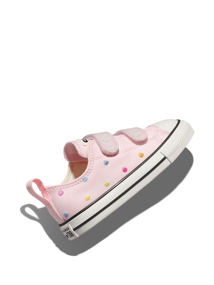 وردي - حذاء رياضي للأطفال الصغار Chuck Ox 2V من Converse  - Image 7 of 9