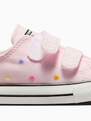 Converse Pink Chuck Ox 2V Infant Trainers - Image 9 of 9