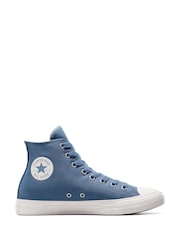 Azul - Zapatillas de deporte de corte alto Chuck Taylor All Star de Converse - Imagen 1 de 8