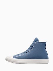 Azul - Zapatillas de deporte de corte alto Chuck Taylor All Star de Converse - Imagen 2 de 8