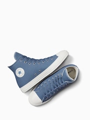 Azul - Zapatillas de deporte de corte alto Chuck Taylor All Star de Converse - Imagen 6 de 8