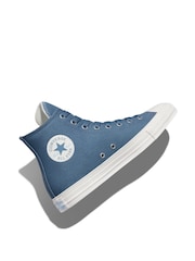 Azul - Zapatillas de deporte de corte alto Chuck Taylor All Star de Converse - Imagen 7 de 8