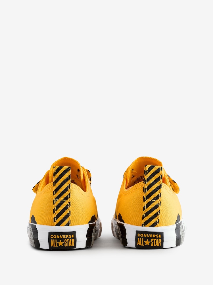 Converse Yellow Chuck Ox 2V Infant Trainers - Image 4 of 9