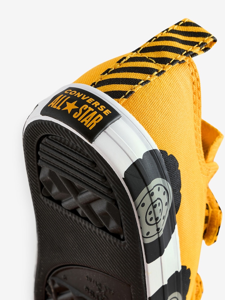 Converse Yellow Chuck Ox 2V Infant Trainers - Image 8 of 9