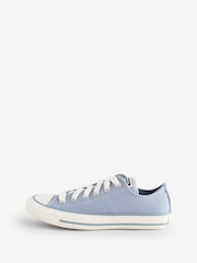 Converse Blue Standard Fit Chuck Taylor All Star Ox Trainers - Image 2 of 9