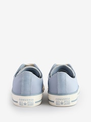 Converse Blue Standard Fit Chuck Taylor All Star Ox Trainers - Image 4 of 9
