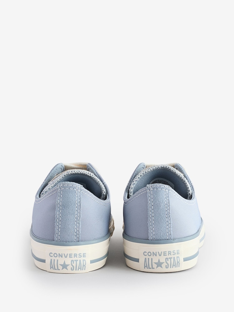 Converse Blue Standard Fit Chuck Taylor All Star Ox Trainers - Image 4 of 9