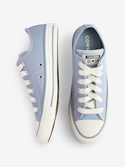 Converse Blue Standard Fit Chuck Taylor All Star Ox Trainers - Image 6 of 9